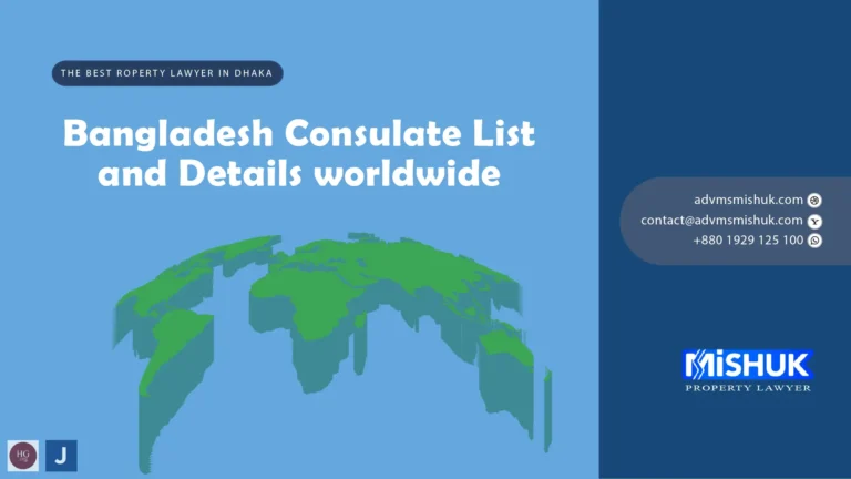 Bangladesh Consulate List and Details worldwide